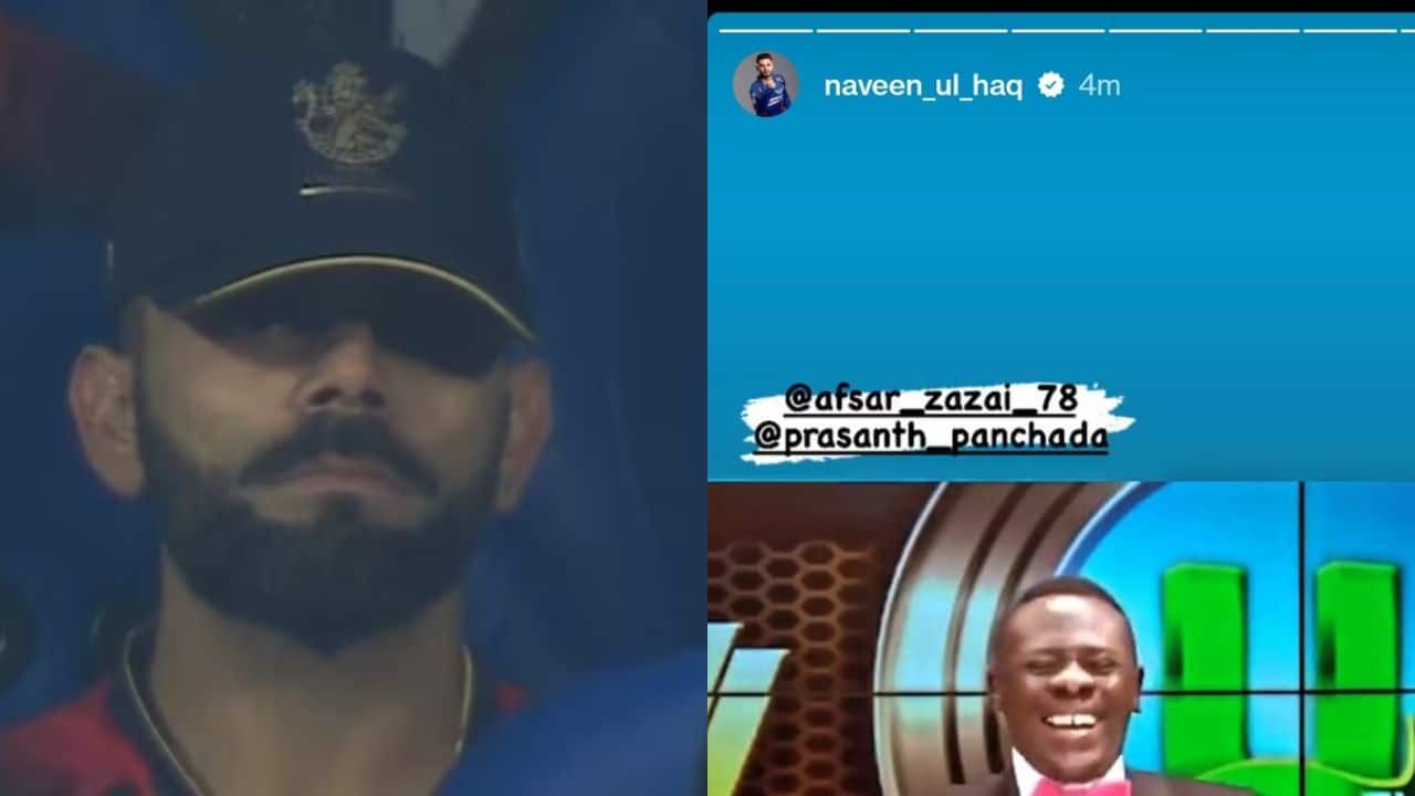 RCB vs GT: Naveen-ul-Haq's Brutal Dig At Virat Kohli With Cryptic Instagram Story Following Loss Against Gujarat
